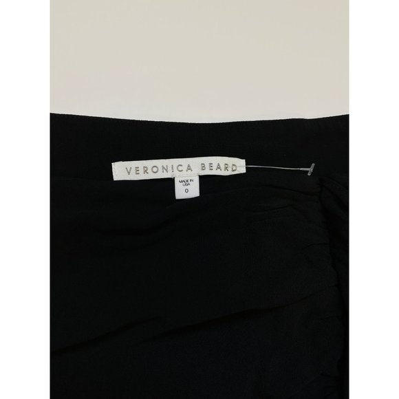 Veronica Beard Drew Cascade Ruffle Pencil Skirt - Black - Picture 7 of 10